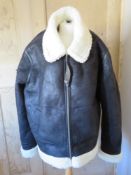 A 5XL mens 'sheepskin' coat by Asos.