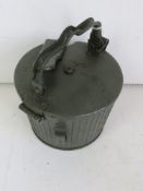 A WWII German MG34/42 Drum magazine with makers h.q.u and dated 1943.