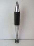 An inert 81mm Illumination mortar.