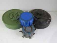 A US M131 training mine, French F1 Scatterable Practice Mine.