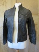 A Kit Contemporary Clothing black leathe