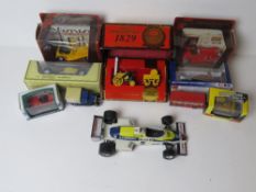 A quantity of assorted model cars inc Matchbox Models of Yesteryear, Corgi Lifeboats,