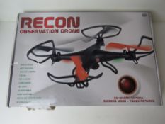 A Recon Observation drone, in box (box slightly a/f). Untested.