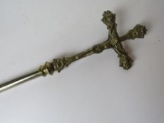 Catholic Iconography; a Processional Cro