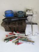 A quantity of assorted militaria inc; US