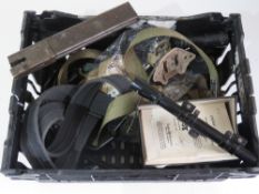 A quantity of assorted militaria inc; de