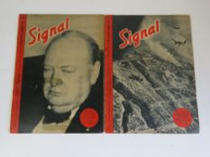 Two rare English editions of the German