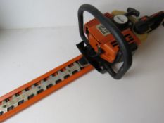 A Stihl HS80 petrol hedgecutter.