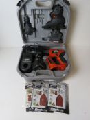 A Black and Decker 12V Quatro jigsaw/san