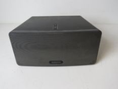 A Sonos Play 3 speaker