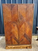 A early to mid 20thC ladies wardrobe by Compactom 143 Regent Street London, Pat No 402065,