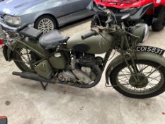 BSA M20 c1930-40s ex MOD
