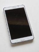 A Samsung Galaxy tablet in white 52GB. 7