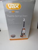 A Vax Rapide Spring Clean carpet cleaner 'as new' in box.