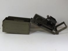 A WWII ZB37 belt loader, complete and in