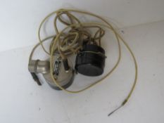 A WWII Japanese Radio headset with conne