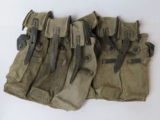 WWII German MP44 Twin pouches.