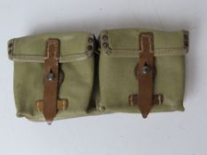 A WWII German G43 ammo pouch bearing mak