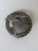 A WWII German Blockade Breaker badge, marked to back FEC. OTTO PLACZEK Berlin AUSF. SCHWERIN Berlin.