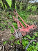 Massey Ferguson 60 four-furrow plough with mouldboards