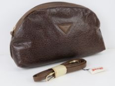 A vintage Italian design brown handbag G