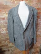 A Harris Tweed 100% wool jacket size 44