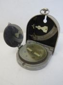 A Dutch M22 Bezard compass, bearing makers Lutz Ferrando Cia Ltd on the back.