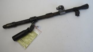 A deactivated Bren MKIII barrel, with carry handle. With certificate.