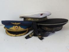 A Soviet Officers Airforce Cap size 58,