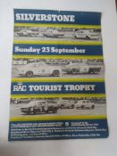 An original c1970s Silverstone poster ad