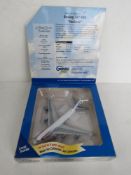 A Gemini Jets die cast scale model Boein