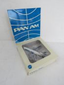 A Pan American die cast scale model Jet