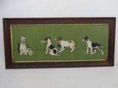 Cecil Aldin 'The Lucky Dog' chromolithograph from a set of twelve nursery friezes from designs