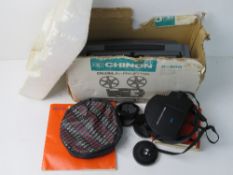 A Chinon C300 Dual Projector together with Agfa Moviematic C100, etc.