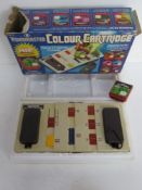 A vintage boxed Videomaster colour cartridge video game. Box a/f.