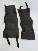 WWII German Luftwaffe gaiters.