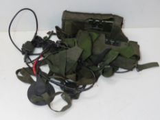 A British Military Radio Racal Clansman PRC-349/RT-349 VHF/FM set,