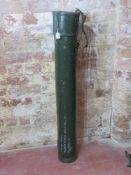 A WWII British Range Finder transit case, No.13 MkIV with stencilling to side. Some paint evident.