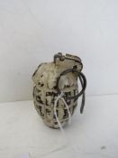 An inert British No.36 Mills training grenade with original paint.