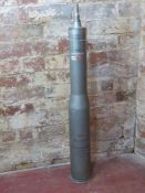 An inert NK-SK 82 Bzk 59 shell with stencilling on the case. Approx. 96cm tall.