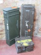 A British large ammo container, approx. 84 x 15 x 16.5cm.