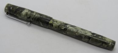 A Mabie Todd Blackbird fountain pen with