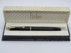 A Parker Slimfold Lady fountain pen, aer