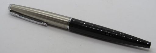 A Parker '45' fountain pen, black with s