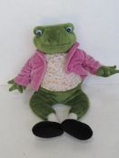 A Beatrix Potter Jeremy Fisher soft toy measuring approx 35cm high.