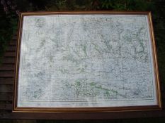 Second War Revision map of Pickering & Thirsk, published 1941 'Sheet 22',