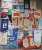 A quantity of map books inc Esso, Mobil,