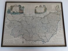 Print; 'The Doncella Map Series Suffolk'