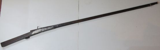 An antique Jaipur Arsenal Rajasthan Matchlock .