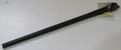 A deactivated A WWII German MG34 spare barrel bearing makers mark 'bys' and dated 41,